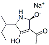 Sodium(5S)-3-acetyl-5-[(S)-1-methylpropyl]-4-hydroxy-3-pyrroline-2-olate CAS#: 1013-59-8