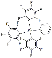 Stannane, tris(pentafluorophenyl)phenyl- CAS#: 1262-57-3