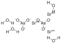 Strontium arsenite tetrahydrate. CAS#: 10378-48-0