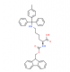 Structure-of-Fmoc-N-methyltrityl-L-lysine-CAS-167393-62-6