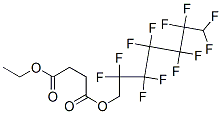 Succinic acid 1-(2,2,3,3,4,4,5,5,6,6,7,7-dodecafluoroheptyl)4-ethyl ester CAS#: 18770-67-7