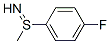 Sulfilimine, S-(4-fluorophenyl)-S-methyl- (9CI) CAS#: 108297-63-8