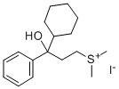 Sulfonium, (3-cyclohexyl-3-hydroxy-3-phenylpropyl)dimethyl-, iodide CAS#: 110055-40-8