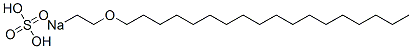 Sulfuric acid 2-(octadecyloxy)ethyl=sodium ester salt CAS#: 14858-61-8