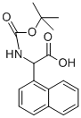 TERT-BUTOXYCARBONYLAMINO-NAPHTHALEN-1-YL-ACETIC ACID CAS#: 14675-99-1