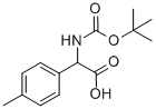 TERT-BUTOXYCARBONYLAMINO-P-TOLYL-ACETIC ACID CAS#: 28044-77-1