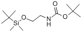 TERT-BUTYL 2-(TERT-BUTYLDIMETHYLSILYLOXY)ETHYLCARBAMATE CAS#: 203738-69-6