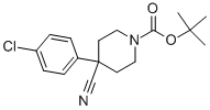 TERT-BUTYL 4-(4-CHLOROPHENYL)-4-CYANOPIPERIDINE-1-CARBOXYLATE CAS#: 218451-34-4