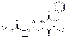 TERT-BUTYL L-N-(3-BENZYLOXYCARBONYLAMINO-3-(S)-TERT-BUTYLCARBOXY-1-OXOPROPYL-AZETIDINE-2-CARBOXYLATE CAS#: 201283-53-6