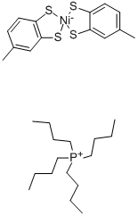 TETRABUTYLPHOSPHONIUMBIS(4-METHYL-1,2-BENZENEDITHIOLATO)NICCOLATE(III) CAS#: 112527-19-2