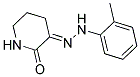 TETRAHYDRO-2,3-PYRIDINEDIONE 3-[N-(2-METHYLPHENYL)HYDRAZONE] CAS#: 14490-03-0