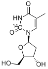 THYMIDINE, [2-14C] CAS#: 13010-45-2