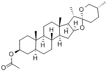 TIGOGENIN ACETATE CAS#: 2530-07-6