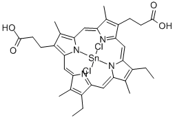 TIN PROTOPORPHYRIN IX DICHLORIDE CAS#: 14325-05-4
