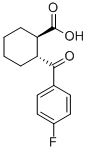 TRANS-2-(4-FLUOROBENZOYL)-1-CYCLOHEXANE-CARBOXYLIC ACID, 99 CAS#: 111857-42-2