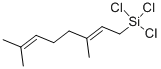 TRICHLORO-((E)-3,7-DIMETHYL-OCTA-2,6-DIENYL)-SILANE CAS#: 28333-49-5