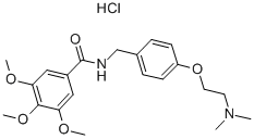 TRIMETHOBENZAMIDE HYDROCHLORIDE CAS#: 554-92-7