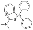 TRIPHENYL TIN-N,N-DIMETHYL DITHIOCARBAMATE CAS#: 1803-12-9