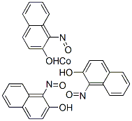 TRIS(1-NITROSO-2-NAPHTHOL)COBALT CAS#: 26076-28-8
