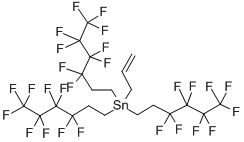 TRIS(1H,1H,2H,2H-PERFLUOROHEXYL)ALLYLTIN CAS#: 215186-99-5