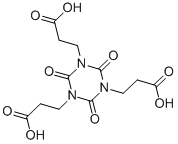 TRIS(2-CARBOXYETHYL) ISOCYANURATE CAS#: 2904-41-8