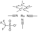 TRIS(ACETONITRILE)PENTAMETHYLCYCLOPENTADIENYLRUTHENIUM (II) TRIFLUOROMETHANESULFONATE CAS#: 113860-02-9