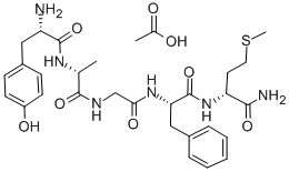 TYR-D-ALA-GLY-PHE-D-MET-NH2 ACETATE SALT CAS#: 100929-63-3