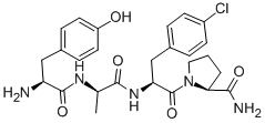 TYR-D-ALA-P-CHLORO-PHE-PRO-NH2 CAS#: 102029-97-0