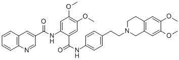 Tariquidar CAS#: 206873-63-4