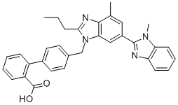 Telmisartan CAS#: 144701-48-4