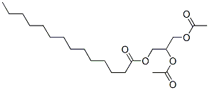Tetradecanoic acid 2,3-bis(acetyloxy)propyl ester CAS#: 14473-55-3