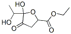 Tetrahydro-5-hydroxy-5-(1-hydroxyethyl)-4-oxo-2-furancarboxylic acid ethyl ester CAS#: 13912-19-1