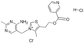 Thiamine, nicotinate (ester), monohydrochloride CAS#: 21946-31-6