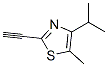 Thiazole, 2-ethynyl-5-methyl-4-(1-methylethyl)- (9CI) CAS#: 211940-17-9