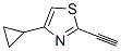 Thiazole, 4-cyclopropyl-2-ethynyl- (9CI) CAS#: 211940-15-7