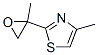 Thiazole,  4-methyl-2-(2-methyloxiranyl)-  (9CI) CAS#: 216503-11-6