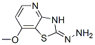 Thiazolo[4,5-b]pyridin-2(3H)-one, 7-methoxy-, hydrazone (9CI) CAS#: 108310-77-6