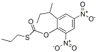 Thiocarbonic acid O-(2-sec-butyl-4,6-dinitrophenyl)S-propyl ester CAS#: 14355-12-5