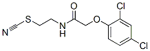 Thiocyanic acid 2-[2-(2,4-dichlorophenoxy)acetylamino]ethyl ester CAS#: 21726-82-9