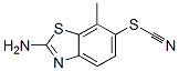 Thiocyanic acid, 2-amino-7-methyl-6-benzothiazolyl ester (9CI) CAS#: 288841-34-9