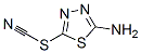 Thiocyanic  acid,  5-amino-1,3,4-thiadiazol-2-yl  ester CAS#: 16672-04-1