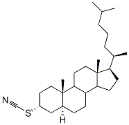 Thiocyanic acid, 5alpha-cholestan-3alpha-yl ester CAS#: 20997-49-3