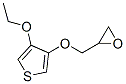 Thiophene, 3-ethoxy-4-(oxiranylmethoxy)- (9CI) CAS#: 244135-47-5