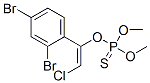 Thiophosphoric acid O-[2-chloro-1-(2,4-dibromophenyl)ethenyl]O,O-dimethyl ester CAS#: 1217-96-5