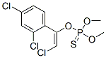 Thiophosphoric acid O-[2-chloro-1-(2,4-dichlorophenyl)vinyl]O,O-dimethyl ester CAS#: 1217-98-7