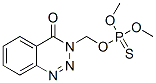 Thiophosphoric acid O,O-dimethyl O-[(3,4-dihydro-4-oxo-1,2,3-benzotriazin-3-yl)methyl] ester CAS#: 24736-01-4