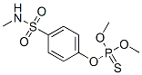Thiophosphoric acid O,O-dimethyl O-[4-[(methylamino)sulfonyl]phenyl] ester CAS#: 122-17-8