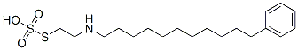 Thiosulfuric acid hydrogen S-[2-[(11-phenylundecyl)amino]ethyl] ester CAS#: 27976-24-5