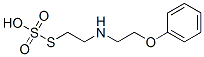 Thiosulfuric acid hydrogen S-[2-[(2-phenoxyethyl)amino]ethyl] ester CAS#: 1085-52-5