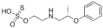 Thiosulfuric acid hydrogen S-[2-[(2-phenoxypropyl)amino]ethyl] ester CAS#: 27976-26-7
